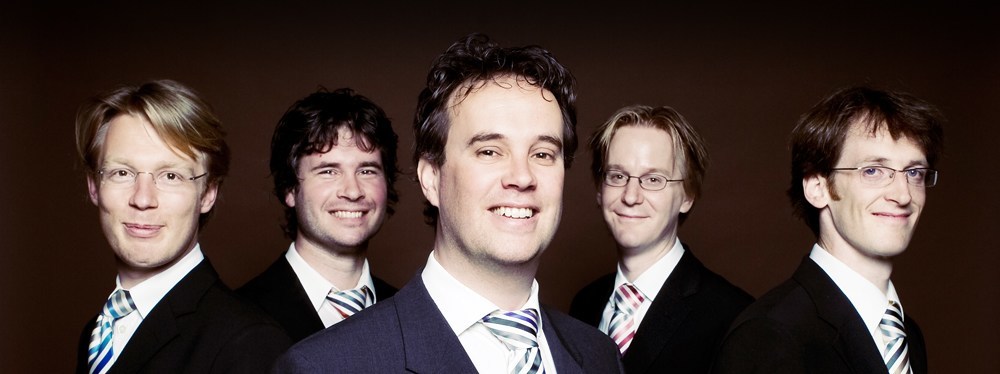 Vijf topblazers met een romantische ziel: het Farkas Quintet speelt in Tienhoven!