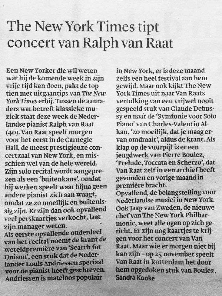 Ralph van Raat Dudok Kwartet Concert in Tienhoven
